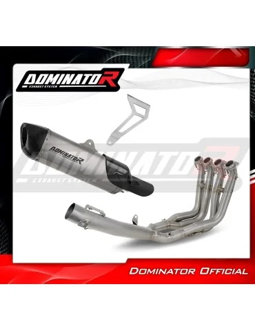 Ligne d'échappement complète Dominator HP6 Titane pour BMW S1000R Titane (2021-2026)