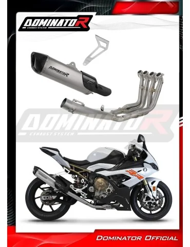 Ligne d'échappement complète Dominator HP6 pour BMW S1000RR Titane (2019-2026)