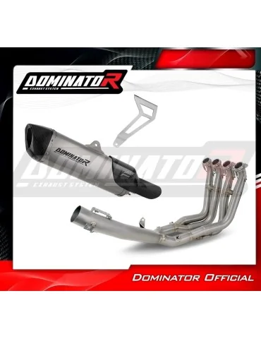 Ligne d'échappement complète Dominator HP6 pour BMW S1000RR Titane (2019-2026)