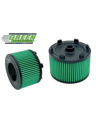 Filtre à air sport Green Filter pour TOYOTA HILUX/FORTUNER (RZN1) 2,7L (147 cv) 08/2001 - 07/2004