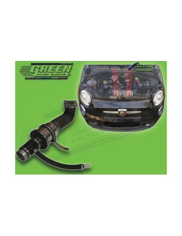 Kit d’admission direct Green Filter pour FIAT 500/695 1,4L TURBO T-JET ABARTH (180 cv) depuis 2011