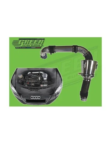 Kit d’admission direct Green Filter pour AUDI TT II (8J) 2,0L TFSI (200 cv) 09/2006 - 06/2010