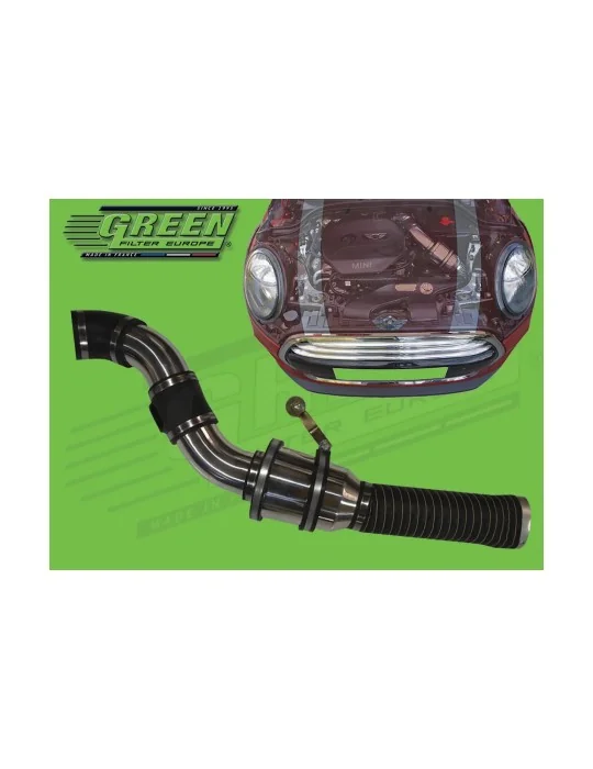 Kit d’admission direct Green Filter pour MINI MINI III (F54/F55/F56/F57) 1,5L COOPER (136 cv) depuis 02/2014