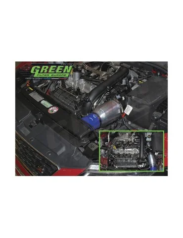 Kit d’admission direct Green Filter pour VOLKSWAGEN CADDY IV (2K/SA/SE) 1,4L TSI (125 cv) depuis 2015