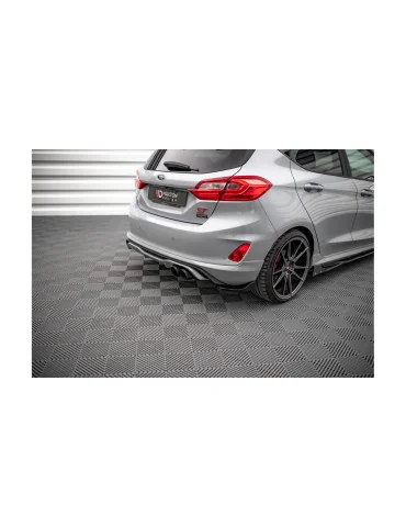 Rajouts de pare-chocs arrière v.1 Ford Fiesta VIII ST noir brillant
