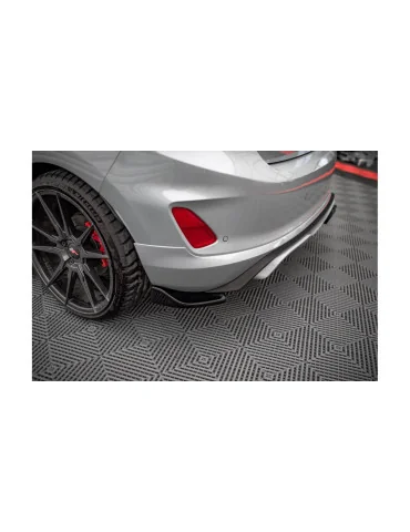 Rajouts de pare-chocs arrière v.1 Ford Fiesta VIII ST noir brillant