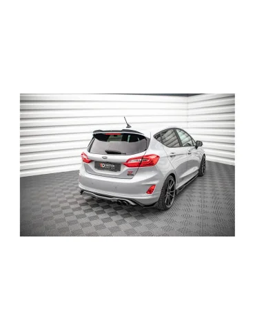 Rajouts de pare-chocs arrière v.1 Ford Fiesta VIII ST noir brillant