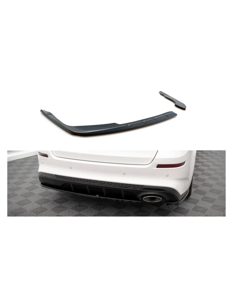 Splitters latéraux arrière Kia Optima IV restylée v.1 noir brillant