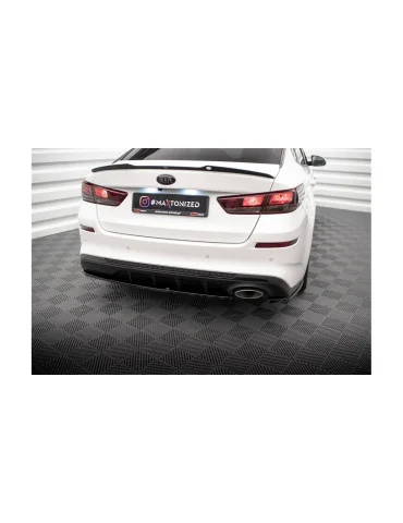 Splitters latéraux arrière Kia Optima IV restylée v.1 noir brillant