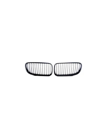 Calandre BMW Série 3 E92 / E93 restylée ligne simple noir mat