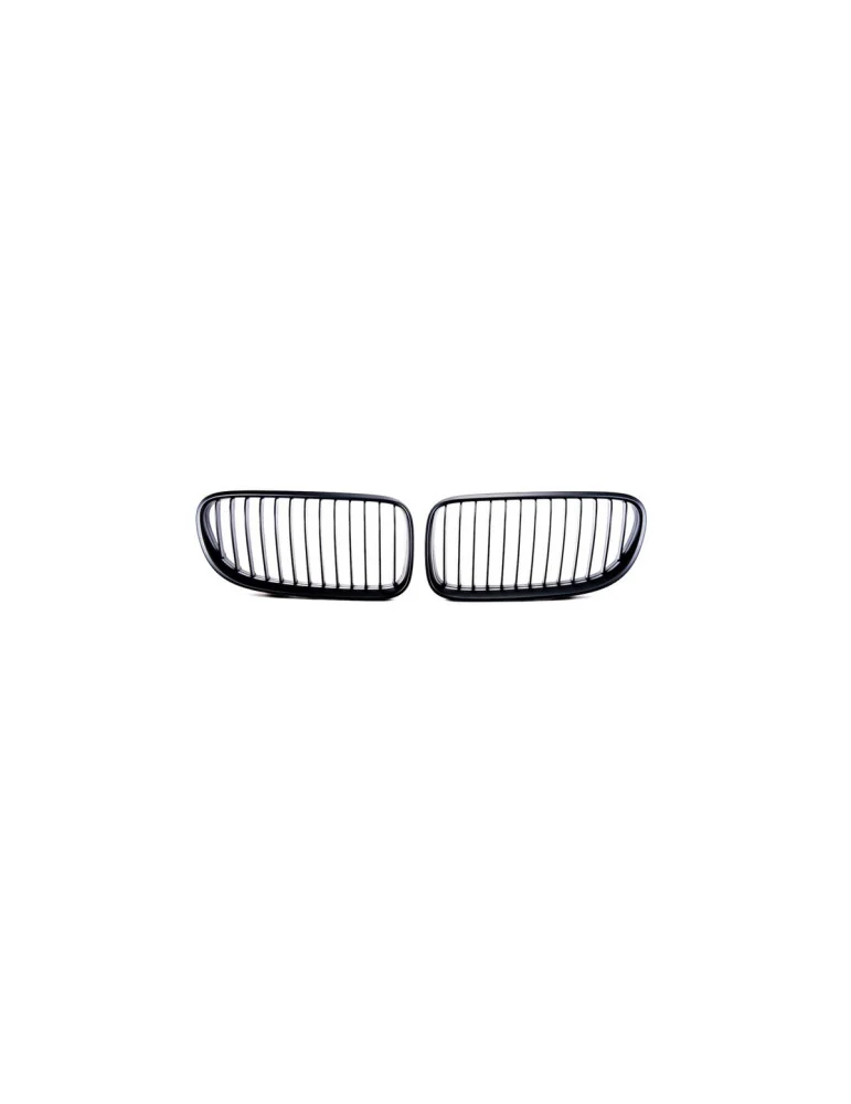 Calandre BMW Série 3 E92 / E93 restylée ligne simple noir mat