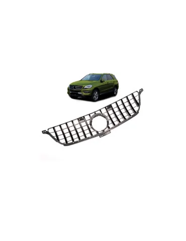 Calandre GT Mercedes Classe M W166 avant restylage noir brillant