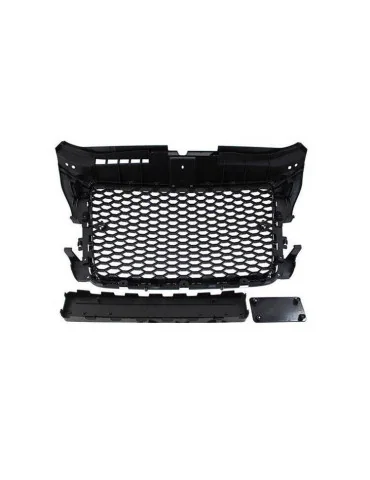 Calandre style RS Audi A3 8P restylée chrome et noir avec PDC