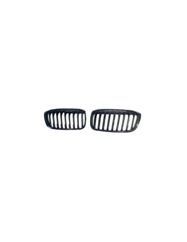 Calandre BMW Série 2 F45 / F46 restylée ligne simple noir brillant