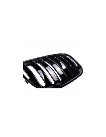 Calandre BMW X5 E53 restylé ligne simple noir brillant