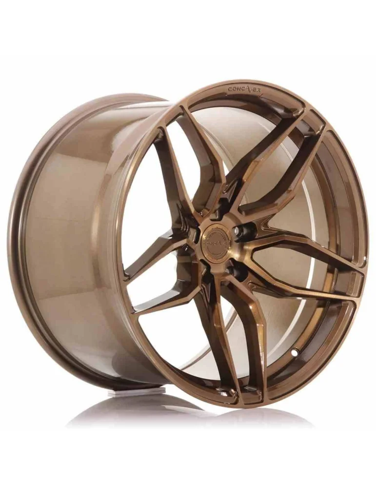 Jante Concaver CVR3 20x9,5 ET 22 à 40 non percée bronze brossé