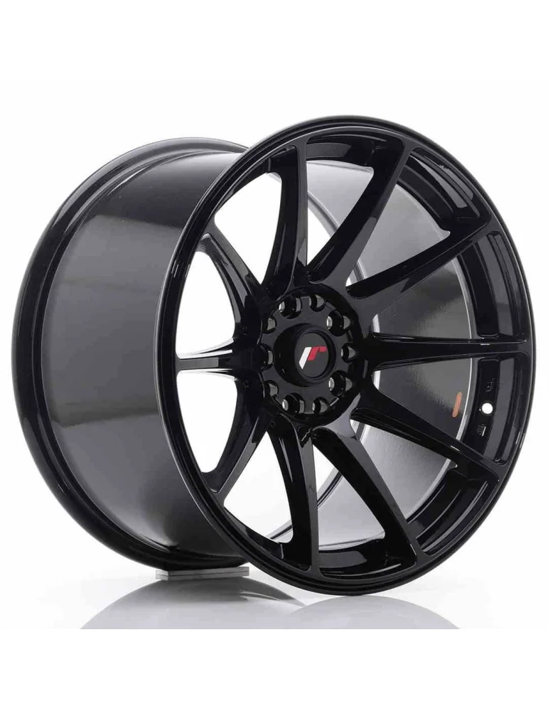 Jante Japan Racing JR11 18x10,5 ET 0 5x114,3/120 noir brillant