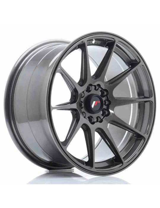 Jante JR11 17x9 ET 35 5x112/114,3 gris Hyper Gray Japan Racing