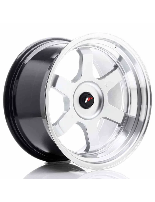 Jante JR12 18x10 non percée argent Hyper Silver Japan Racing
