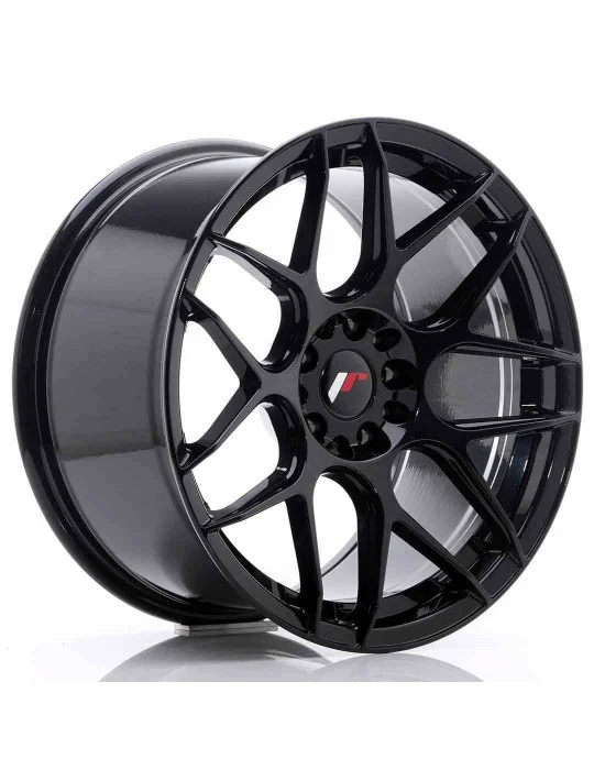 Jante JR18 18x9,5 ET 22 5x114,3/120 noir brillant Japan Racing