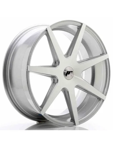 Jante Japan Racing JR20 20x8,5 ET 20 à 40 non percée argent usiné