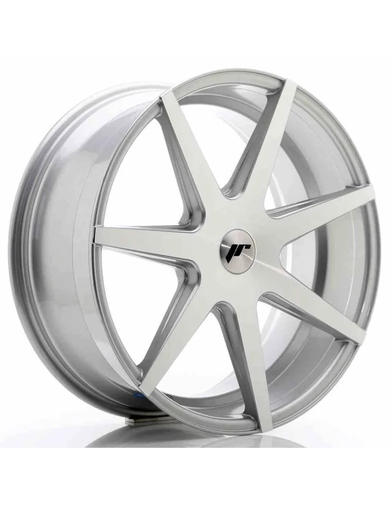 Jante Japan Racing JR20 20x8,5 ET 20 à 40 non percée argent usiné