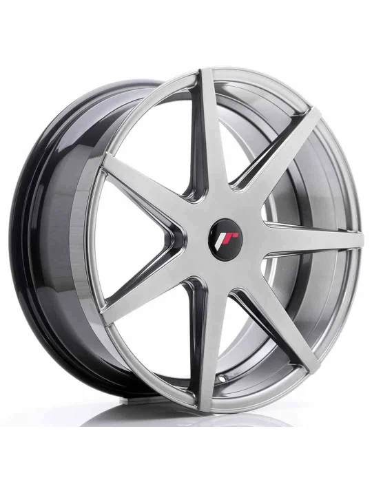 Jante JR20 20x8,5 non percée 5 trous Hyper Black Japan Racing