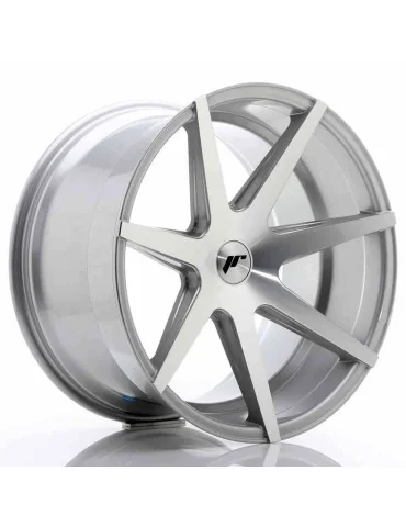 Jante Japan Racing JR20 20x11 ET 20 à 30 non percée argent usiné