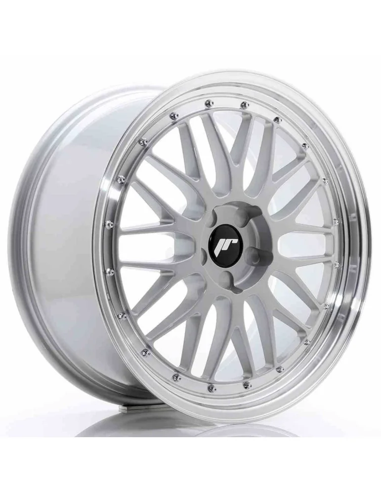 Jante Japan Racing JR23 20x9 ET 35 5x112 Hyper Silver lèvre usinée