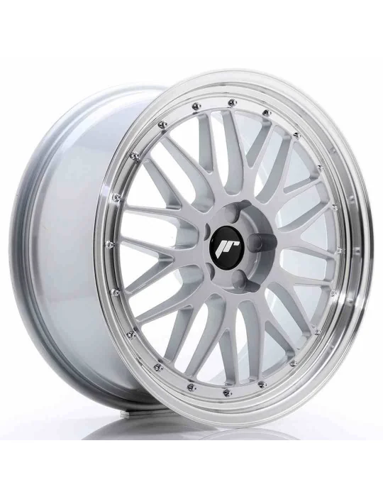 Jante JR23 20x8,5 non percée Hyper Silver lèvre usinée Japan Racing