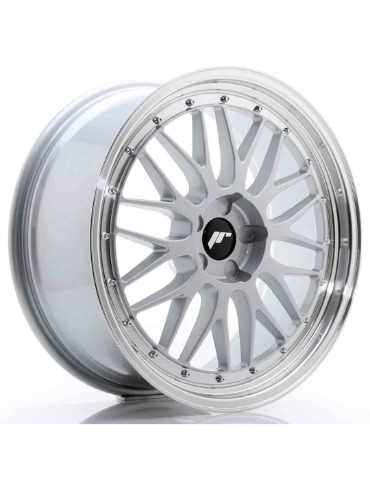 Jante JR23 20x8,5 ET 20 5x120 Hyper Silver lèvre usinée Japan Racing