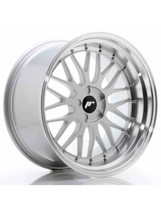 Jante JR23 20x10,5 ET 15 à 25 non percée Hyper Silver Japan Racing