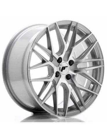 Jante Japan Racing JR28 17x8 ET 40 4x100 argent face usinée