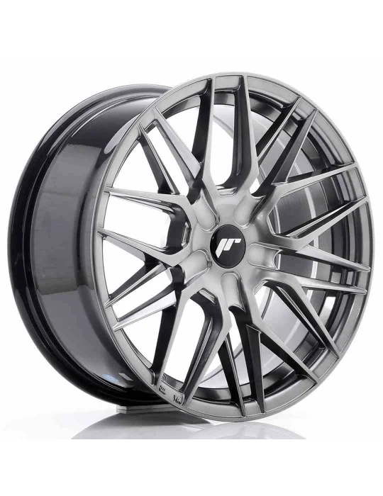 Jante JR28 17x8 ET 35 à 40 non percée Hyper Black Japan Racing