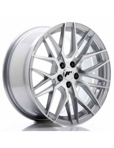 Jante Japan Racing JR28 17x8 ET 35 5x100 argent face usinée