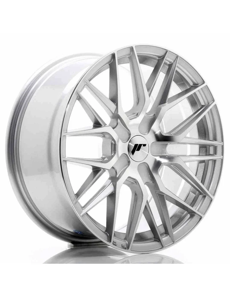 Jante Japan Racing JR28 17x8 ET 25 à 40 non percée argent usiné