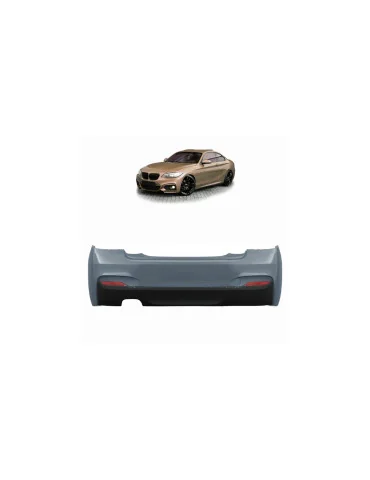 Pare-chocs arrière sport BMW Série 2 F22 / F23, sorties -OO-----