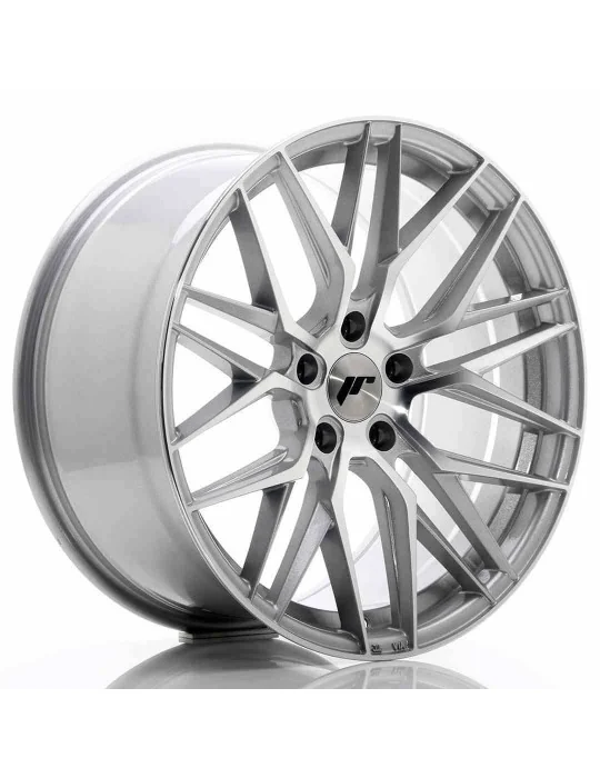 Jante JR28 19x9,5 ET 40 5x112 argent face usinée Japan Racing