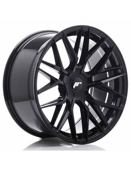 Jante JR28 19x9,5 non percée 5 trous noir brillant Japan Racing
