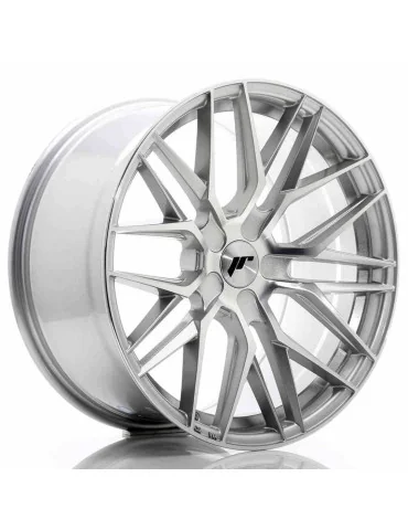 Jante Japan Racing JR28 19x9,5 ET 20-40 non percée argent face usinée