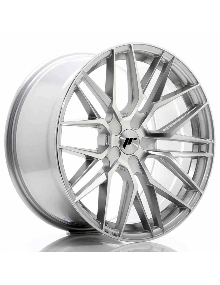 Jante Japan Racing JR28 19x9,5 ET 20-40 non percée argent face usinée