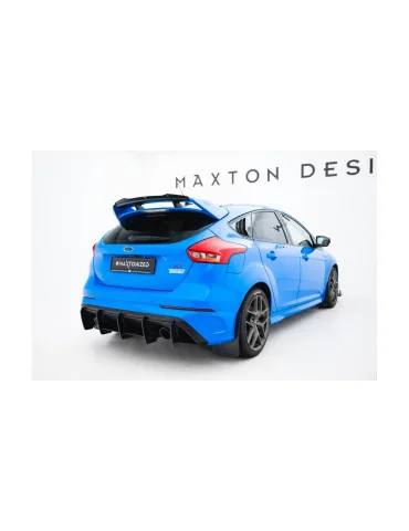Diffuseur arrière Street Pro v.2 Ford Focus RS Mk3 USA noir mat
