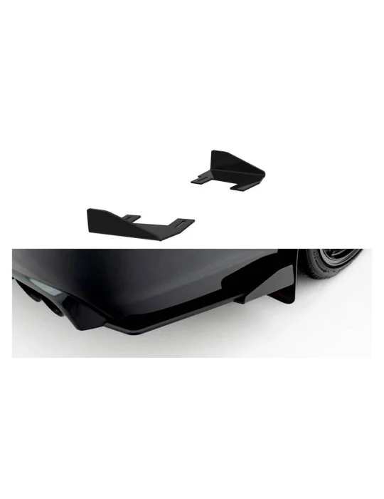 Flaps de pare-chocs arrière Impreza WRX STI Mk3 Maxton Design