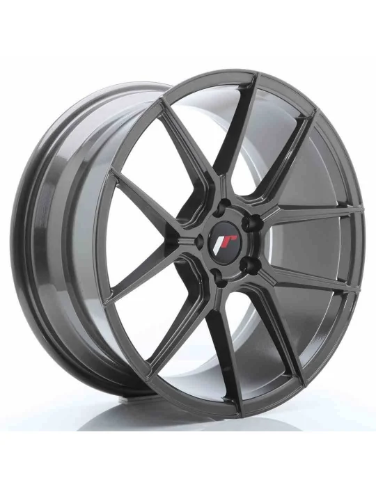 Jante JR30 19x8,5 ET 35 5x120 gris Hyper Gray Japan Racing