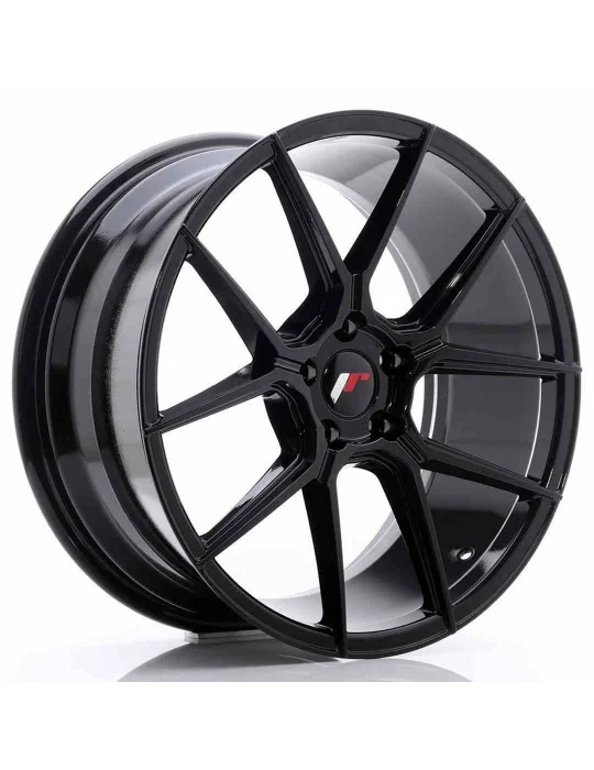 Jante JR30 19x8,5 ET 35 5x112 noir brillant Japan Racing