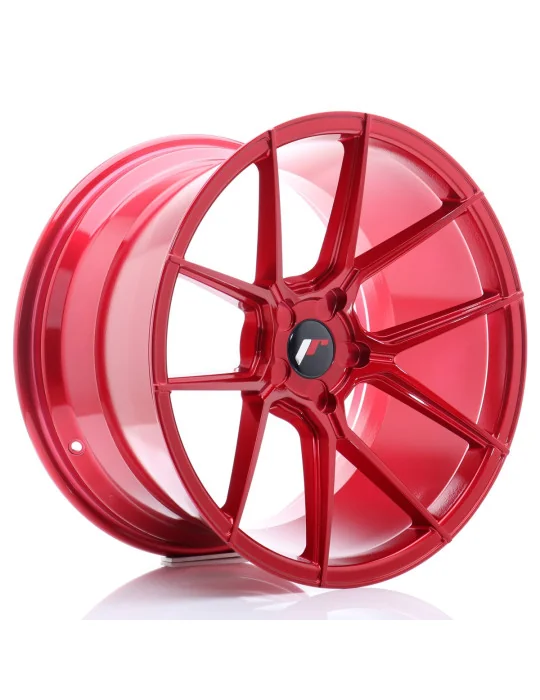 Jante JR30 19x11 non percée rouge Platinum Japan Racing