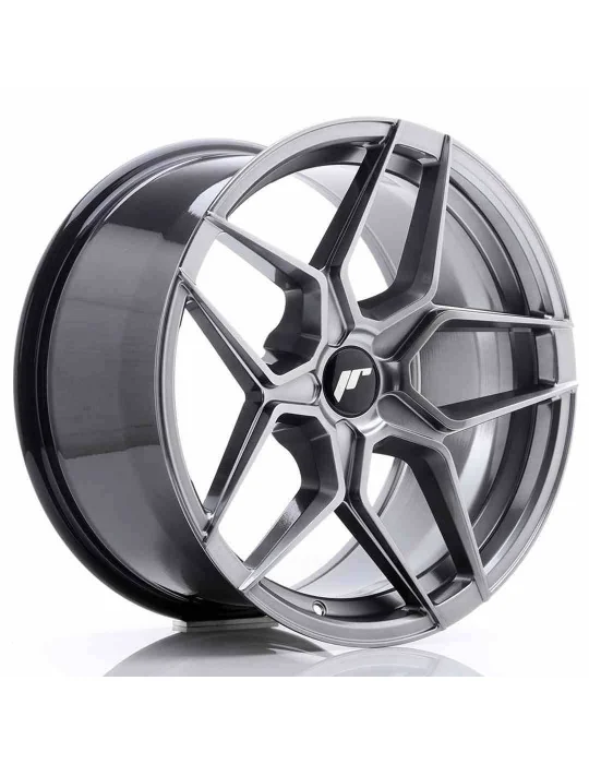 Jante JR34 18x9 non percée noir Hyper Black Japan Racing