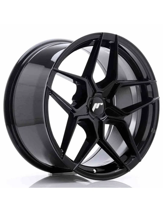 Jante JR34 18x9 non percée noir brillant Japan Racing