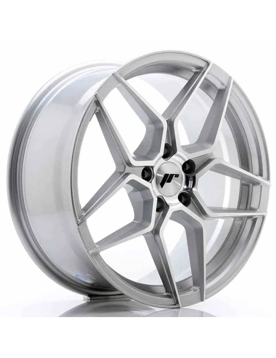 Jante JR34 18x8 ET 35 5x120 argent face usinée Japan Racing