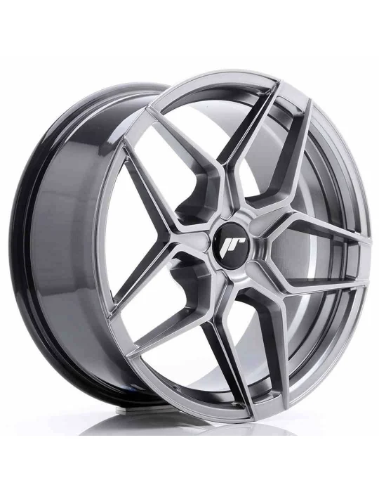 Jante JR34 18x8 non percée noir Hyper Black Japan Racing